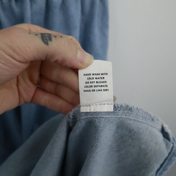 Roolee Light Blue Midi Dress - Picture 11 of 16